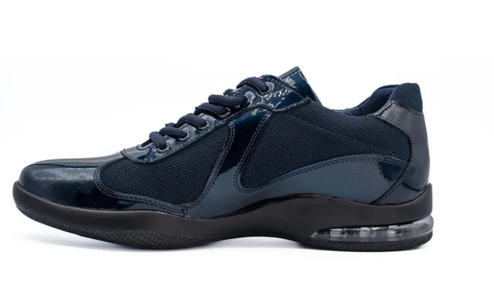 Vinci Leather Sneakers The Zona Navy Leather Sneaker 8211 Men