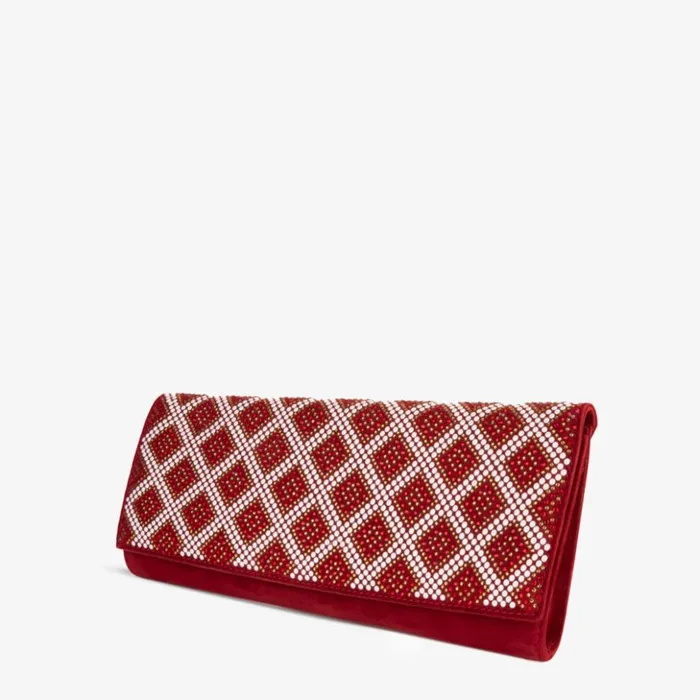 Vinci Leather Women Bags The Nampula Red Glitter Suede Leather Clutch 8211 Women Vinci Leather Women Bags The Nampula Red Glitter Suede Leather Clutch 8211 Women