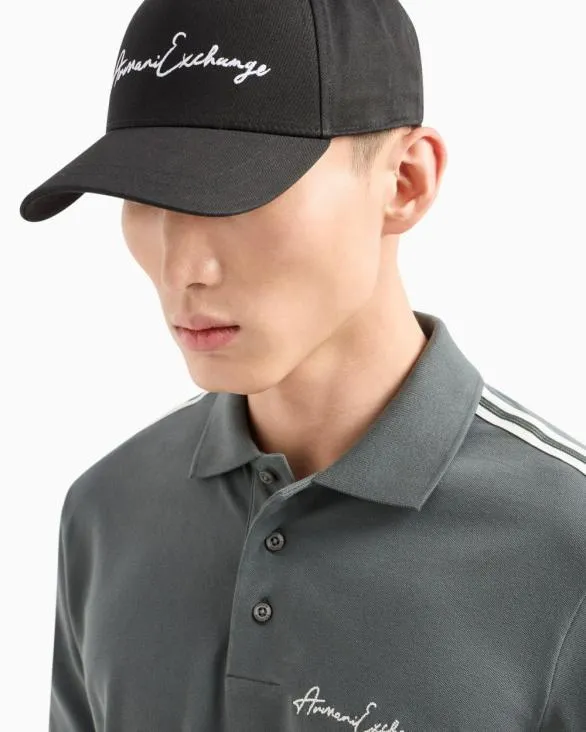 Visor Hat With Maxi Logo White Men Armani Hats And Gloves Visor Hat With Maxi Logo White Men Armani Hats And Gloves