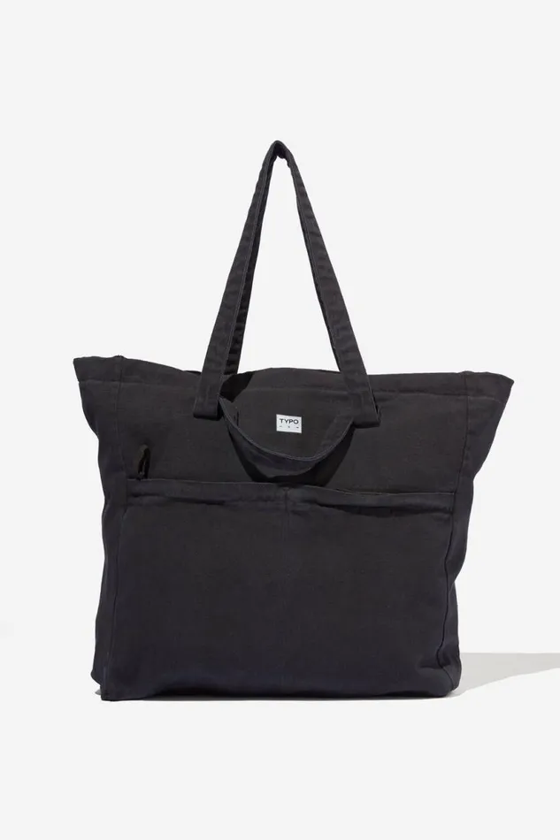 Wellness Tote Black Men Cotton On Gifting