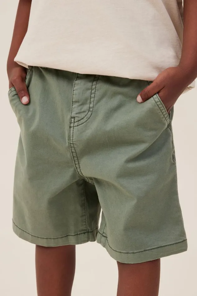 Will Chino Short Swag Green Boys Cotton On Shorts Will Chino Short Swag Green Boys Cotton On Shorts