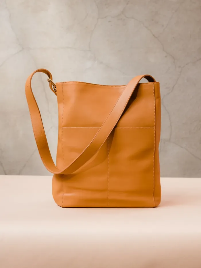 Women Able Jacklyn Work Tote Cognac Totes and Shoulder Bags