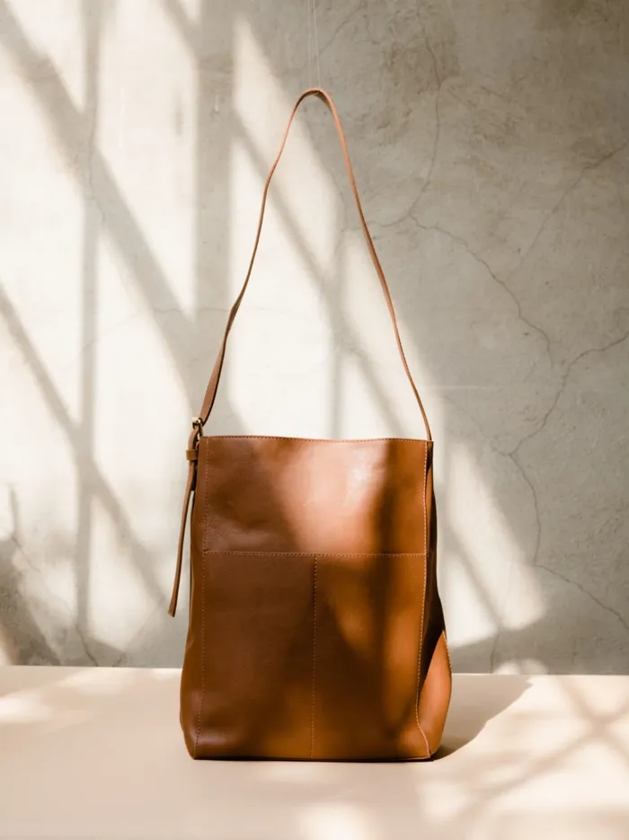 Women Able Jacklyn Work Tote Cognac Totes and Shoulder Bags