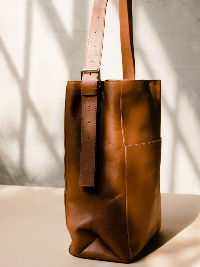 Women Able Jacklyn Work Tote Cognac Totes and Shoulder Bags