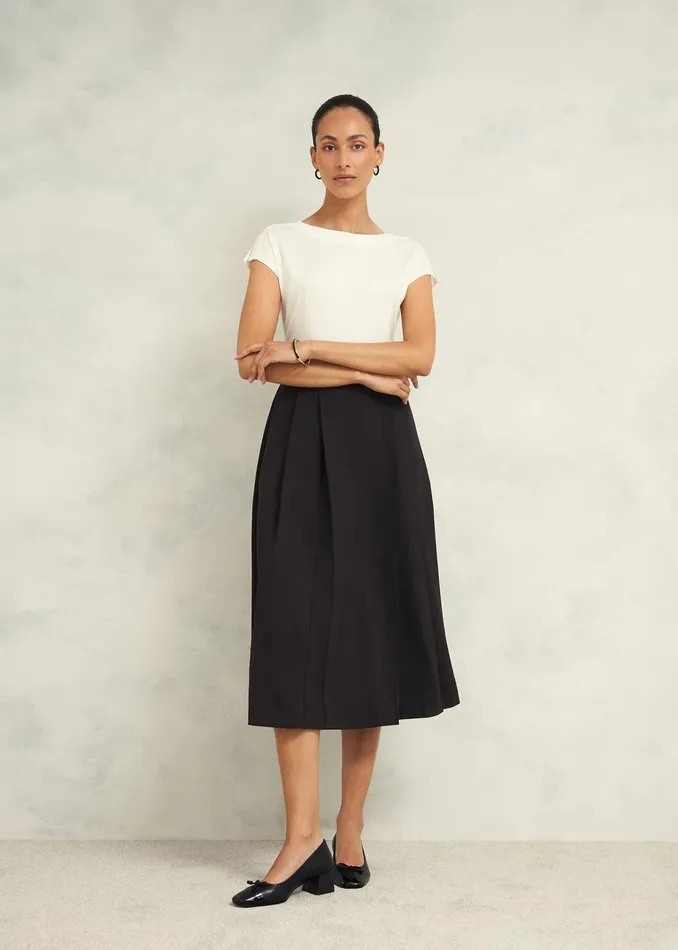 Women Adalyn Skirt Black Hobbs Skirts