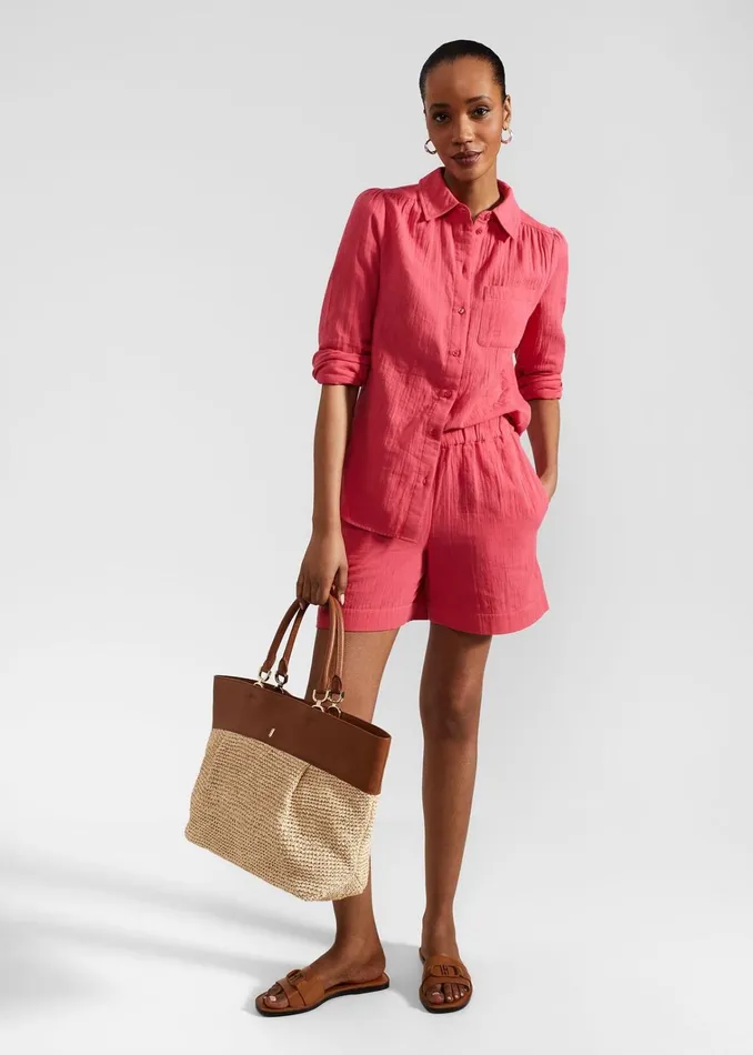 Women Allie Shorts Wild Berry Pink Hobbs Trousers