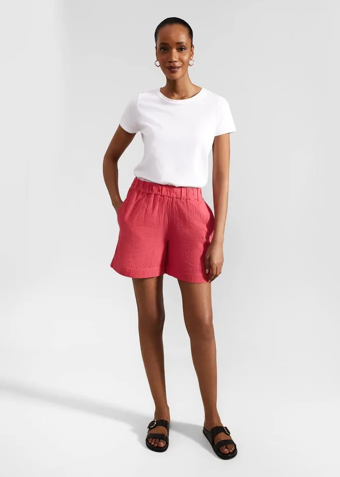 Women Allie Shorts Wild Berry Pink Hobbs Trousers