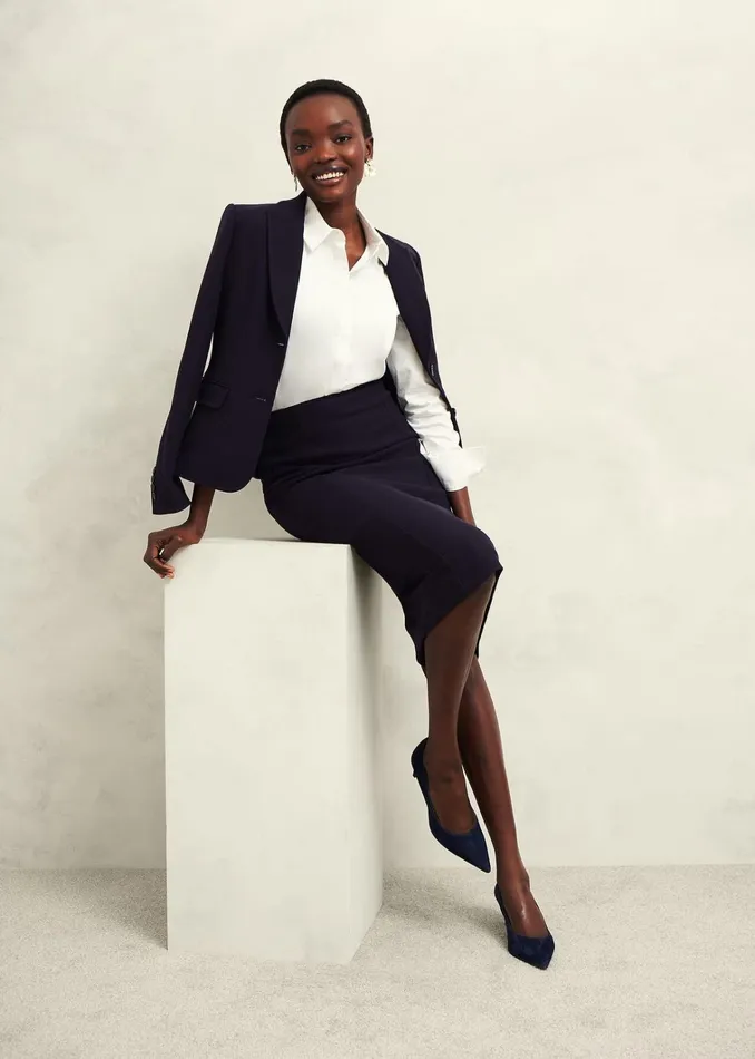 Women Aly Skirt Navy Hobbs Skirts
