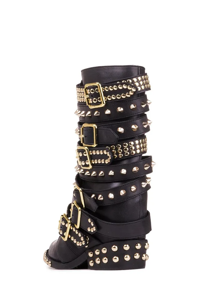 Women Ankle To Mid Jeffrey Campbell DRACOSTUD White Silver