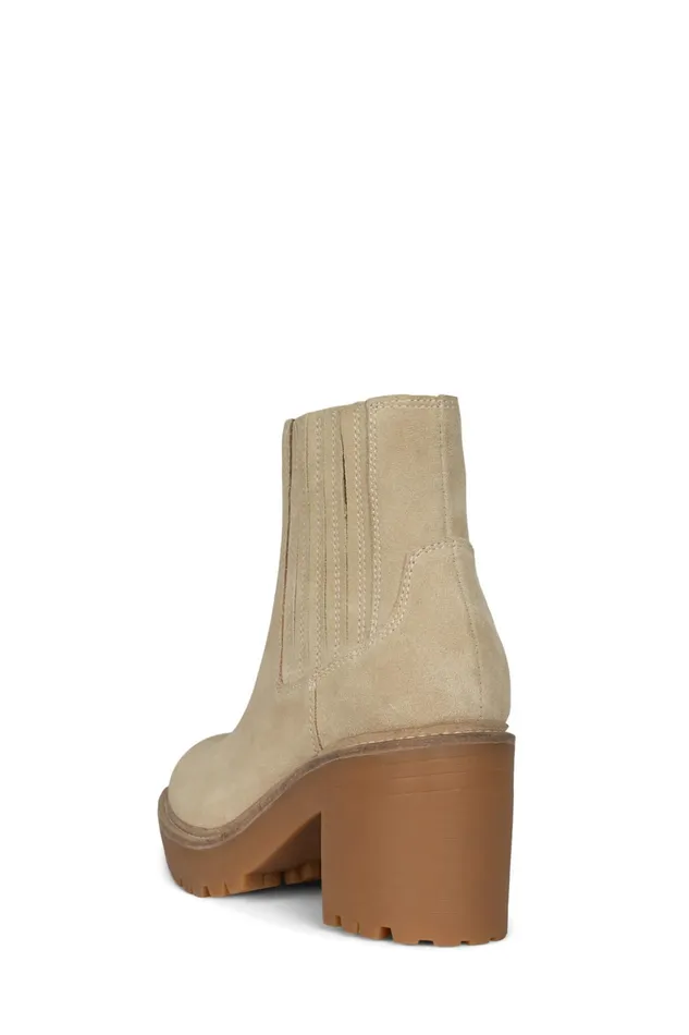Women Ankle To Mid Jeffrey Campbell TUCKEE Sand Suede