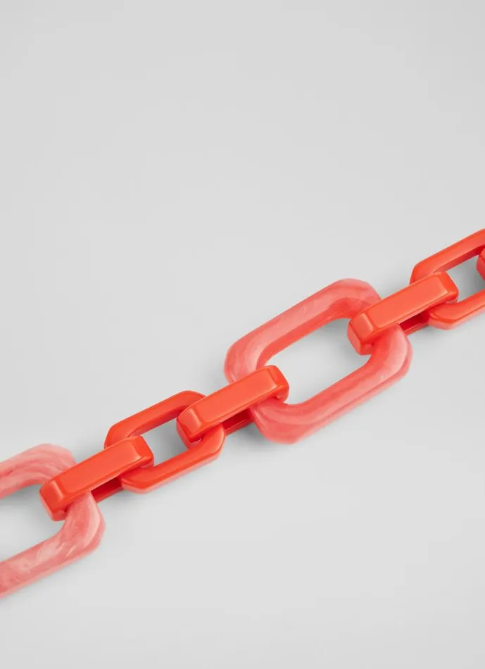 Women Aspen Coral Resin Chain Leather Belt LKBennett Belts Women Aspen Coral Resin Chain Leather Belt LKBennett Belts