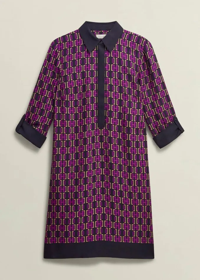 Women Aubrey Dress Purple Multi Hobbs Dresses and Jumpsuits