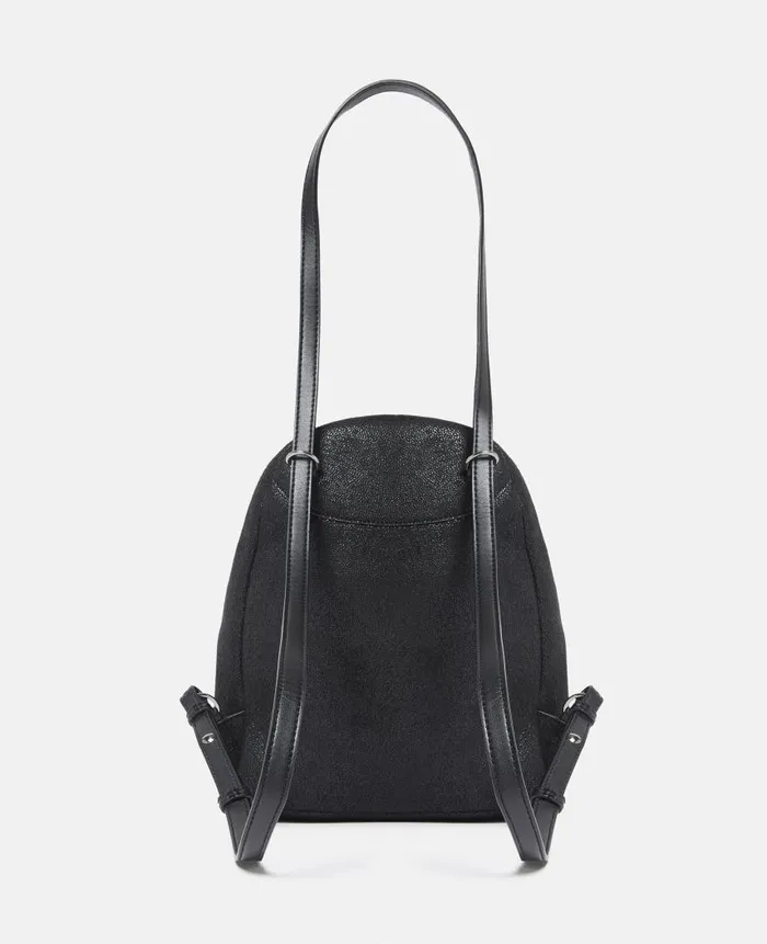 Women Backpacks Stella McCartney Falabella Mini Backpack Midnight Black