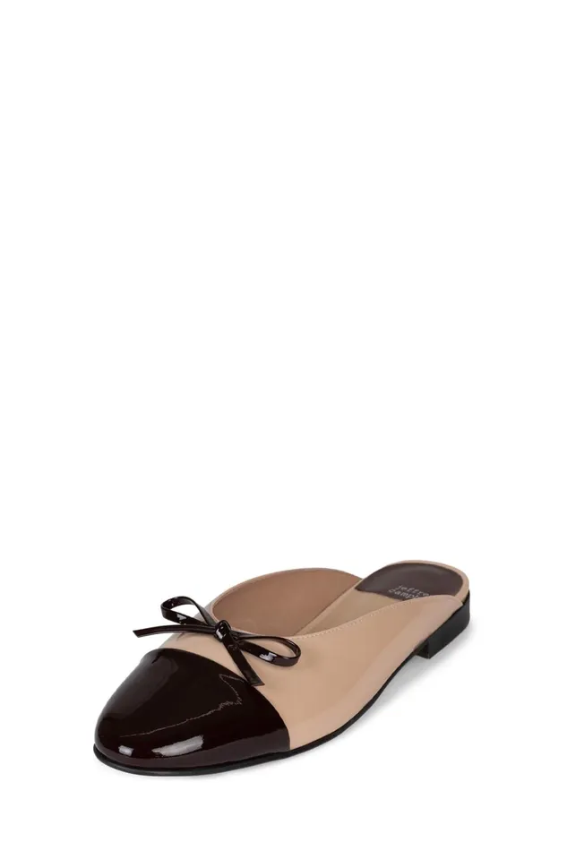 Women Ballet Flats Jeffrey Campbell BALLETM Red Black Patent