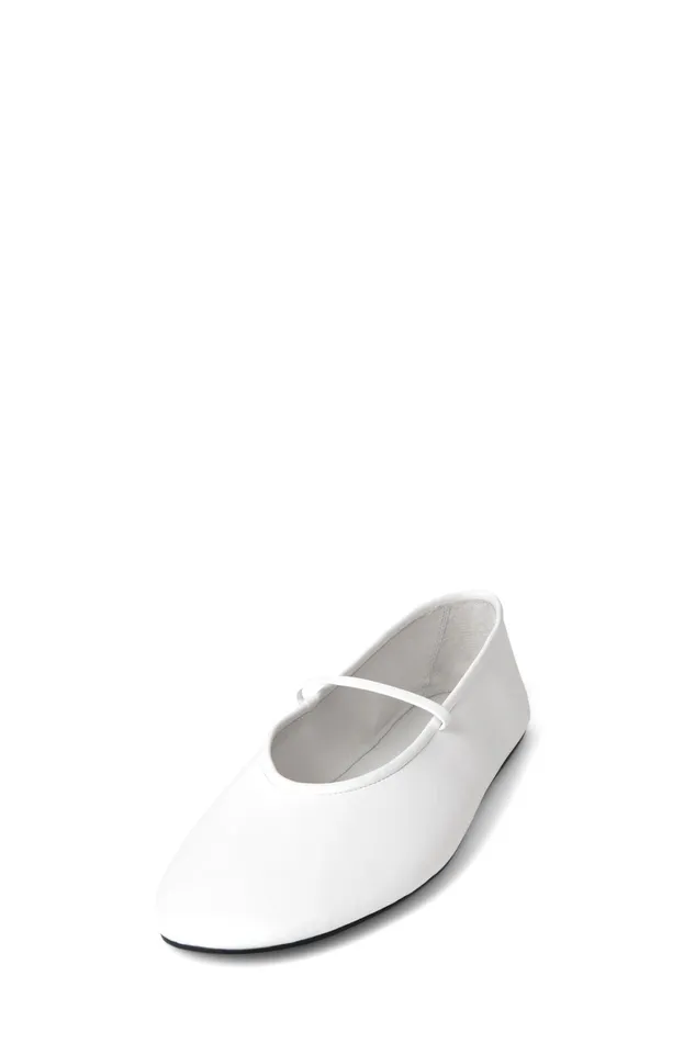 Women Ballet Flats Jeffrey Campbell DANCERINA White