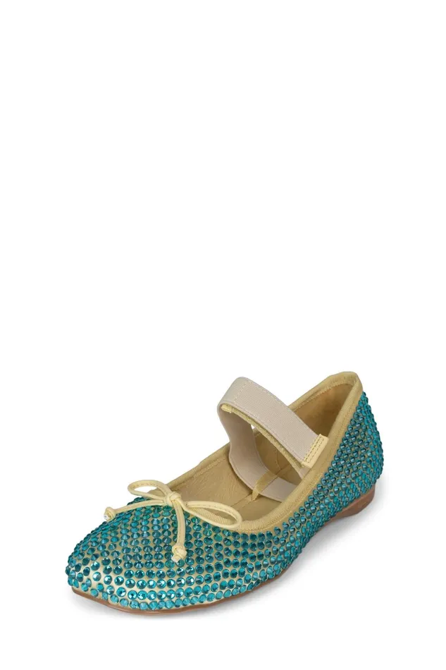 Women Ballet Flats Jeffrey Campbell PRIMAJ Red Satin Red