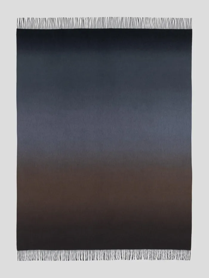 Women Begg X Co Nuance Scarf Nuance Ombre Cashmere Throw Oxide