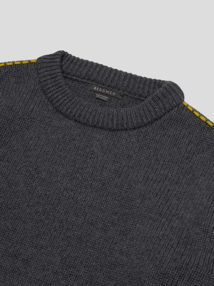 Women Begg X Co Sweaters Chitose Cashmere Sweater Titanium Tumeric
