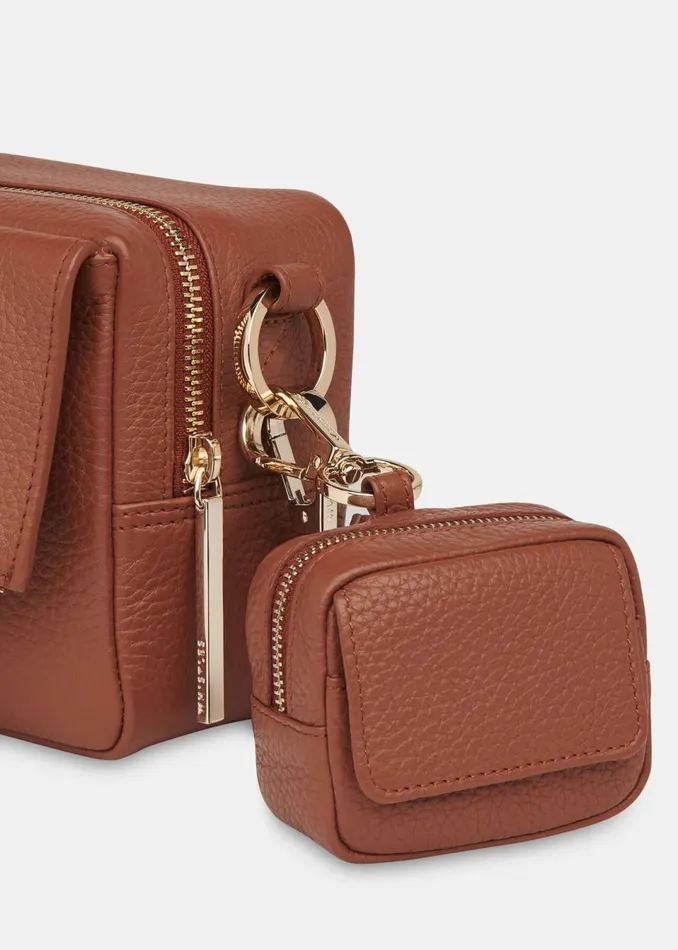 Women Bibi Bags Whistles Tan Bibi Keyring