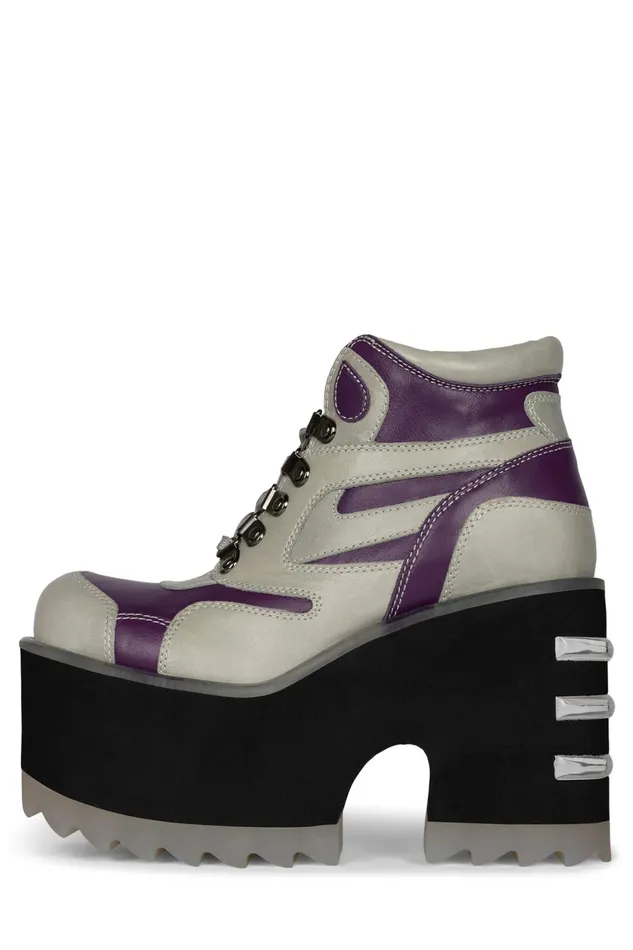 Women Boot Jeffrey Campbell DANGERS Black White