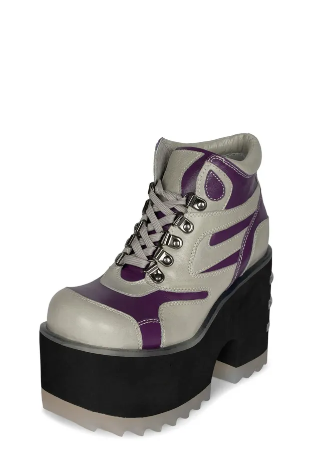 Women Boot Jeffrey Campbell DANGERS Black White