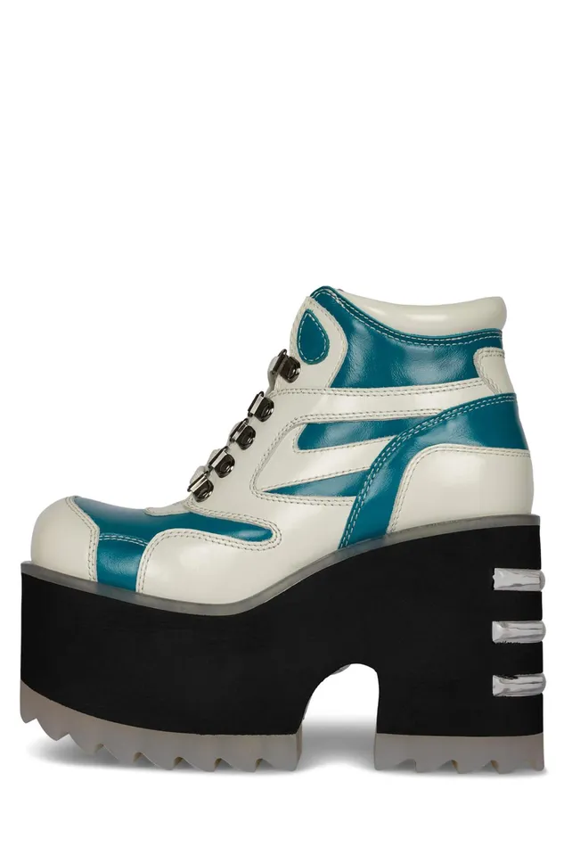 Women Boot Jeffrey Campbell DANGERS Black White