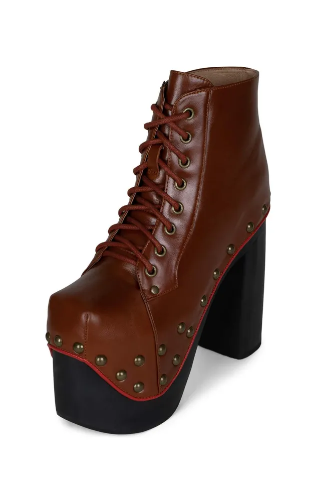 Women Boot Jeffrey Campbell GIANTLITA Green Yellow