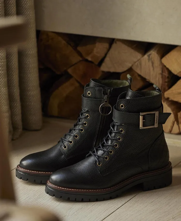 Women Boots Barbour Heidi Commando Boots Classic Brown Women Boots Barbour Heidi Commando Boots Classic Brown