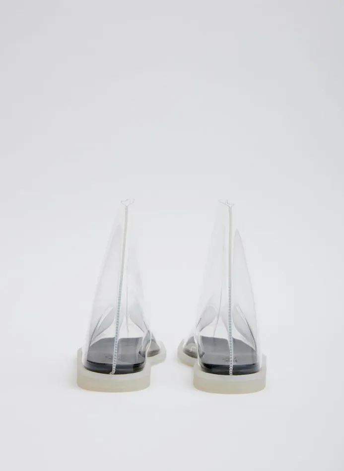 Women Boots Tibi Baby Rain Bootie Clear