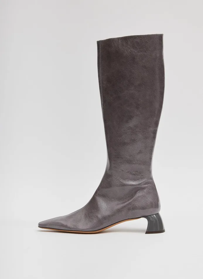 Women Boots Tibi Boris Boot Ash Grey