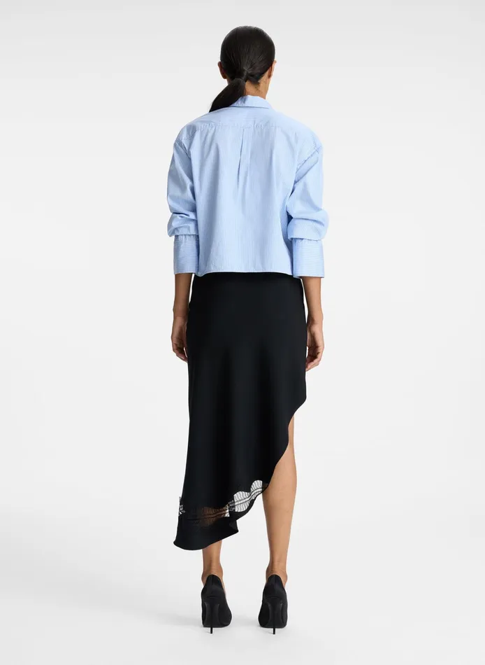 Women Bottoms ALC Dixie Asymmetrical Skirt Black