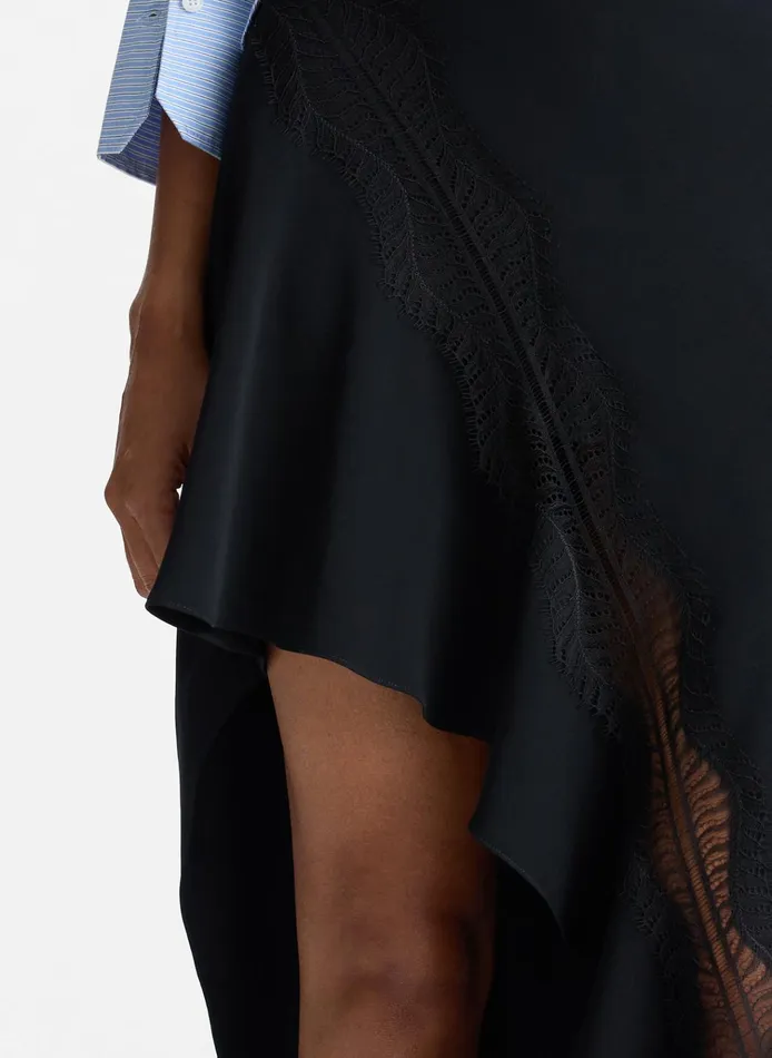 Women Bottoms ALC Dixie Asymmetrical Skirt Black