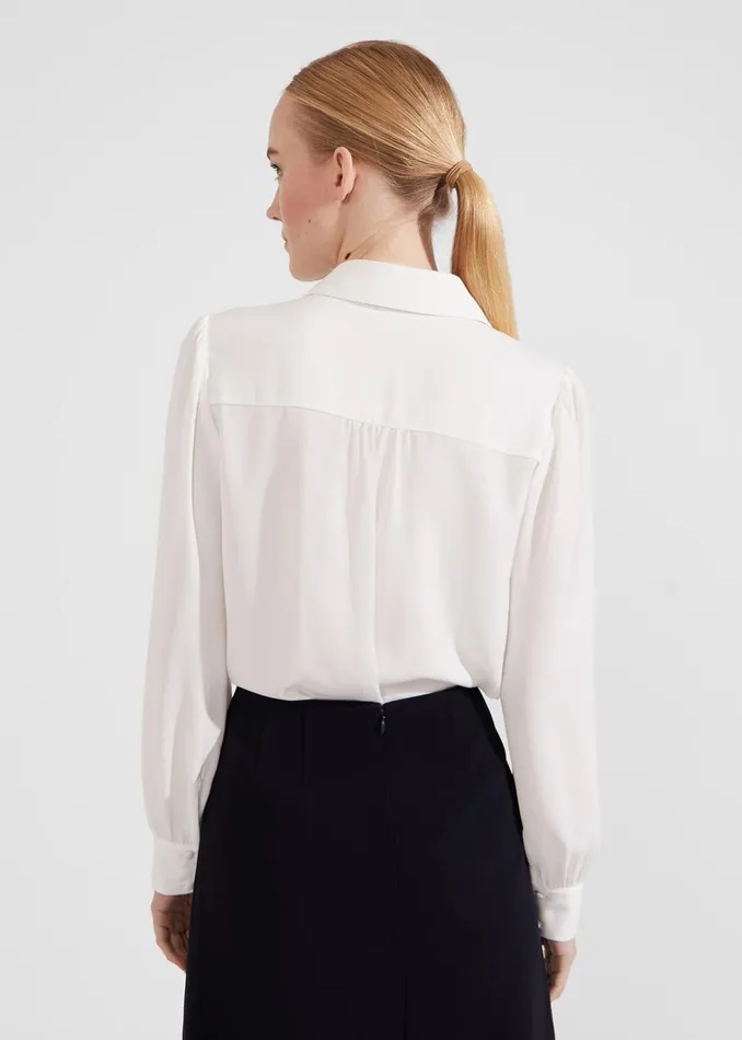 Women Caitlyn Shirt Ivory Hobbs Tops