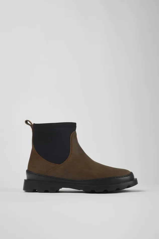 Women Camper Ankle Boots Brutus Brown Nubuck Ankle Boots Women Camper Ankle Boots Brutus Brown Nubuck Ankle Boots