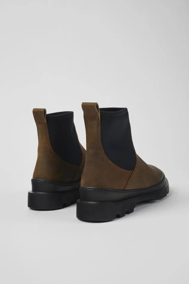 Women Camper Ankle Boots Brutus Brown Nubuck Ankle Boots Women Camper Ankle Boots Brutus Brown Nubuck Ankle Boots