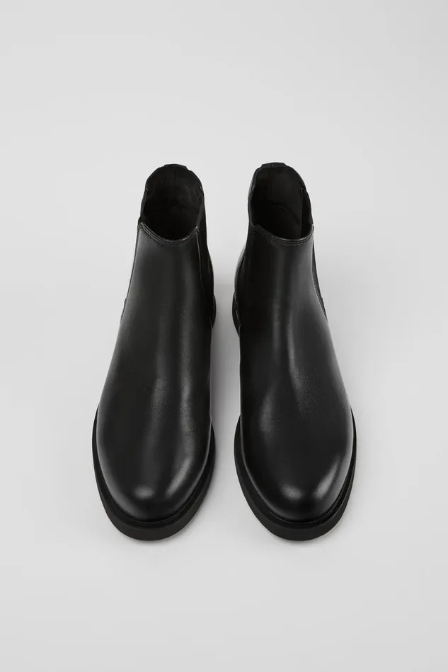 Women Camper Ankle Boots Iman Black Leather Chelsea Boots Women Camper Ankle Boots Iman Black Leather Chelsea Boots