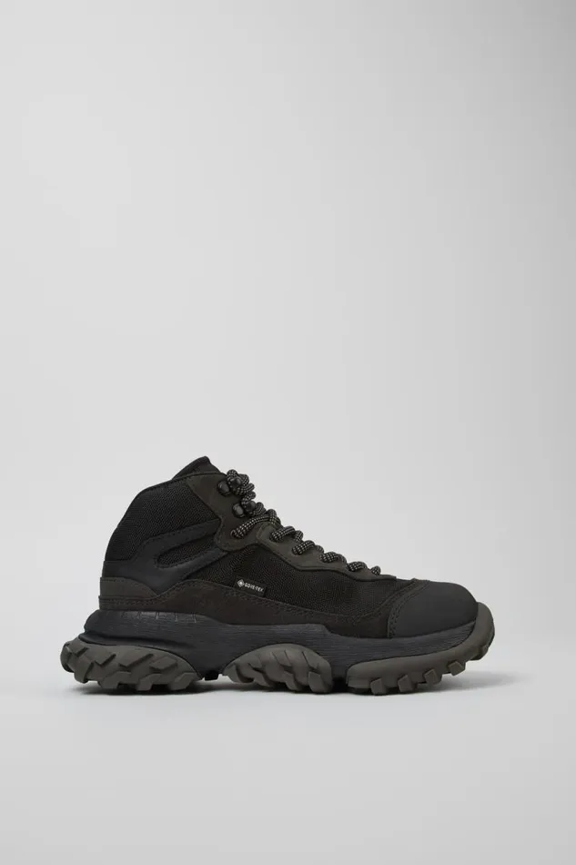Women Camper Ankle Boots Karst Trek GORETEX Black And Gray Ankle Boots Women Camper Ankle Boots Karst Trek GORETEX Black And Gray Ankle Boots