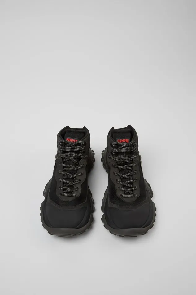 Women Camper Ankle Boots Karst Trek GORETEX Black And Gray Ankle Boots Women Camper Ankle Boots Karst Trek GORETEX Black And Gray Ankle Boots