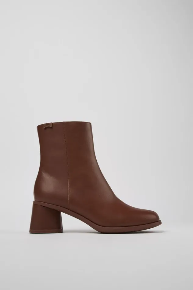 Women Camper Ankle Boots Kiara Red Leather Boots Women Camper Ankle Boots Kiara Red Leather Boots
