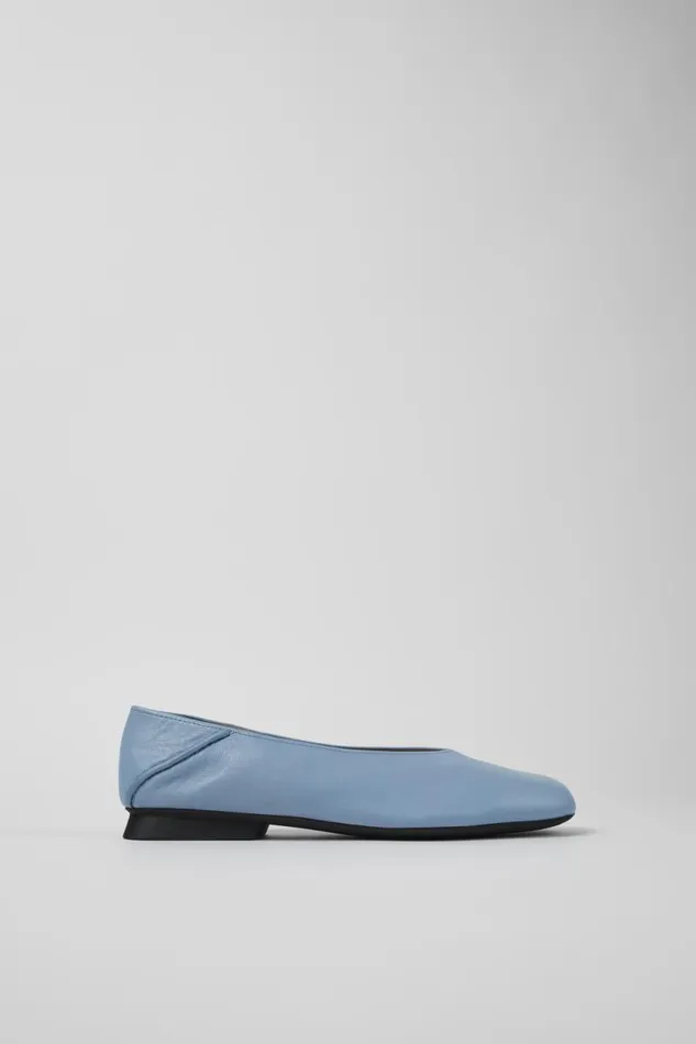 Women Camper Ballerinas Casi Myra Blue Leather Ballerina Women Camper Ballerinas Casi Myra Blue Leather Ballerina