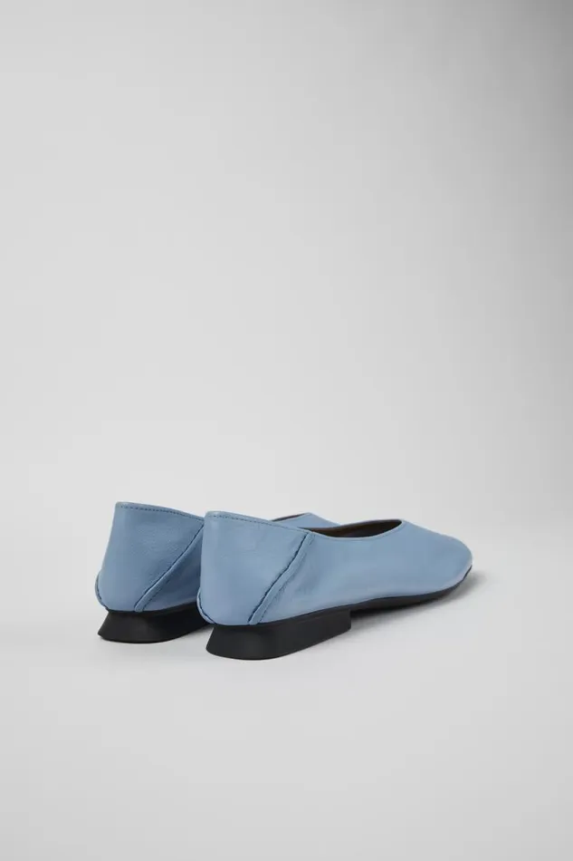 Women Camper Ballerinas Casi Myra Blue Leather Ballerina Women Camper Ballerinas Casi Myra Blue Leather Ballerina