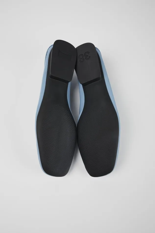 Women Camper Ballerinas Casi Myra Blue Leather Ballerina Women Camper Ballerinas Casi Myra Blue Leather Ballerina