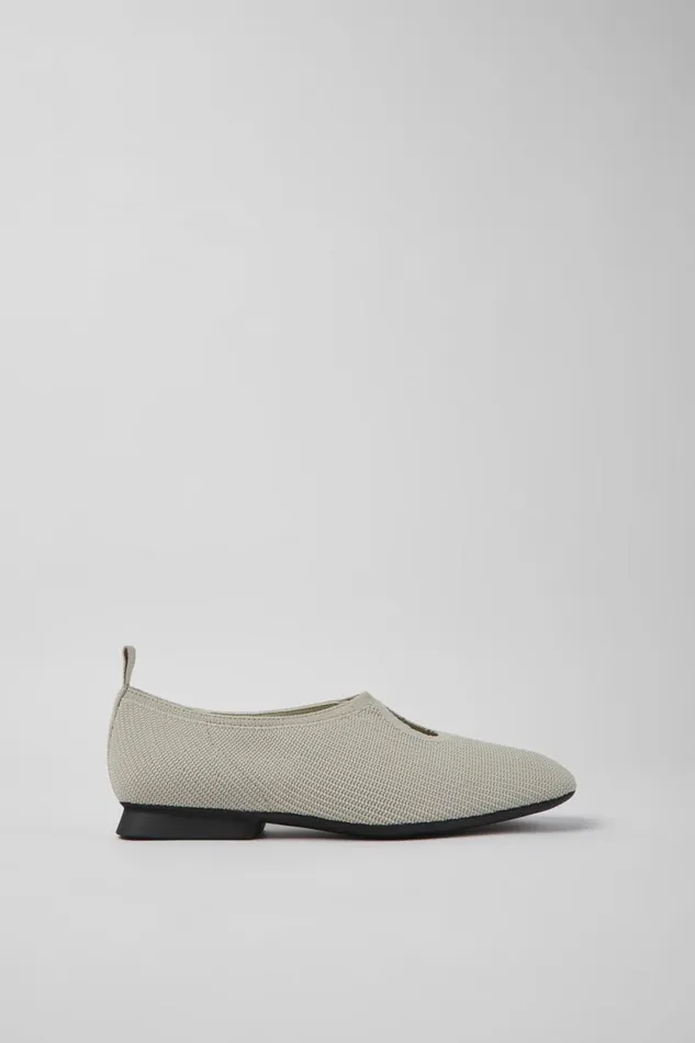 Women Camper Ballerinas Casi Myra Gray Onepiece Knit Ballerinas Women Camper Ballerinas Casi Myra Gray Onepiece Knit Ballerinas