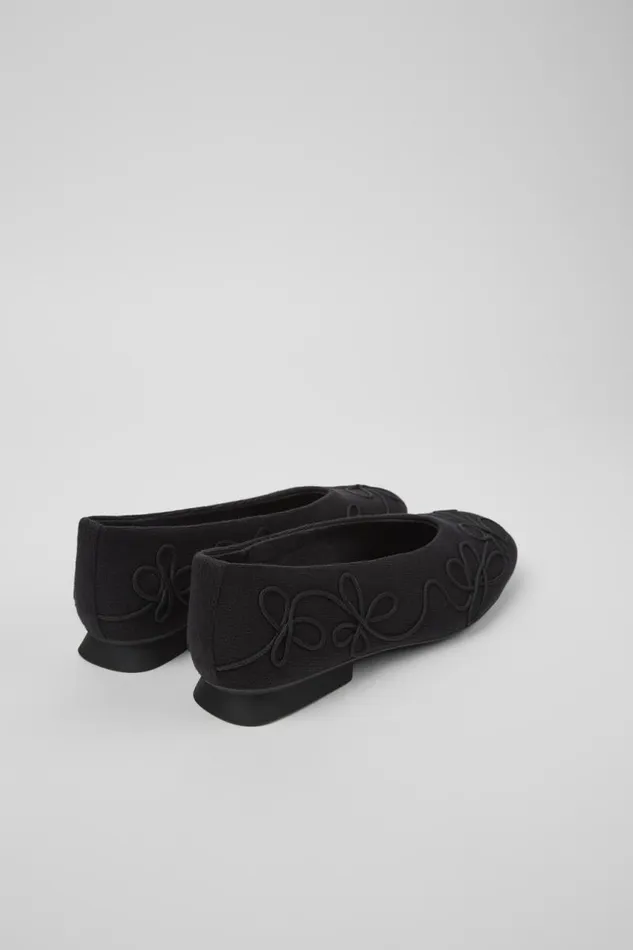 Women Camper Ballerinas Twins Black Textile Ballerinas Women Camper Ballerinas Twins Black Textile Ballerinas