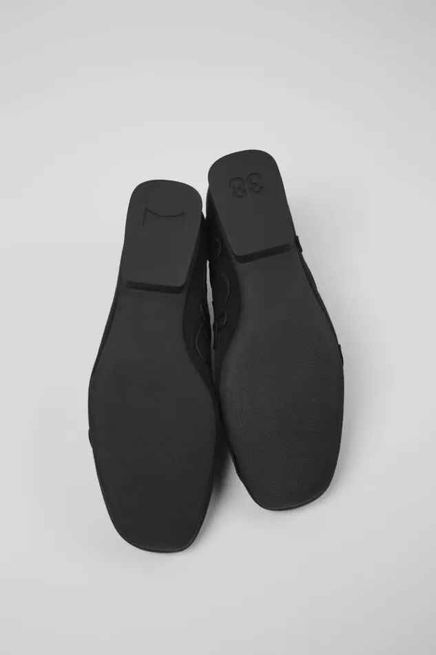Women Camper Ballerinas Twins Black Textile Ballerinas Women Camper Ballerinas Twins Black Textile Ballerinas