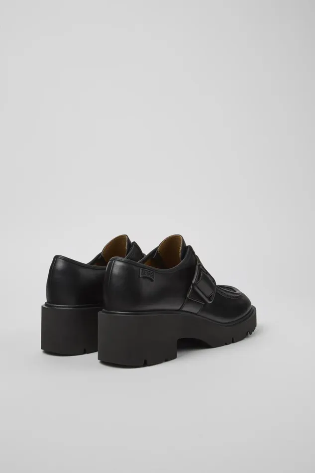 Women Camper Casual Shoes Milah Black Leather Shoes Women Camper Casual Shoes Milah Black Leather Shoes