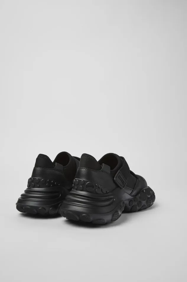 Women Camper Sneakers Pelotas Mars Black TextileLeather Sneaker Women Camper Sneakers Pelotas Mars Black TextileLeather Sneaker