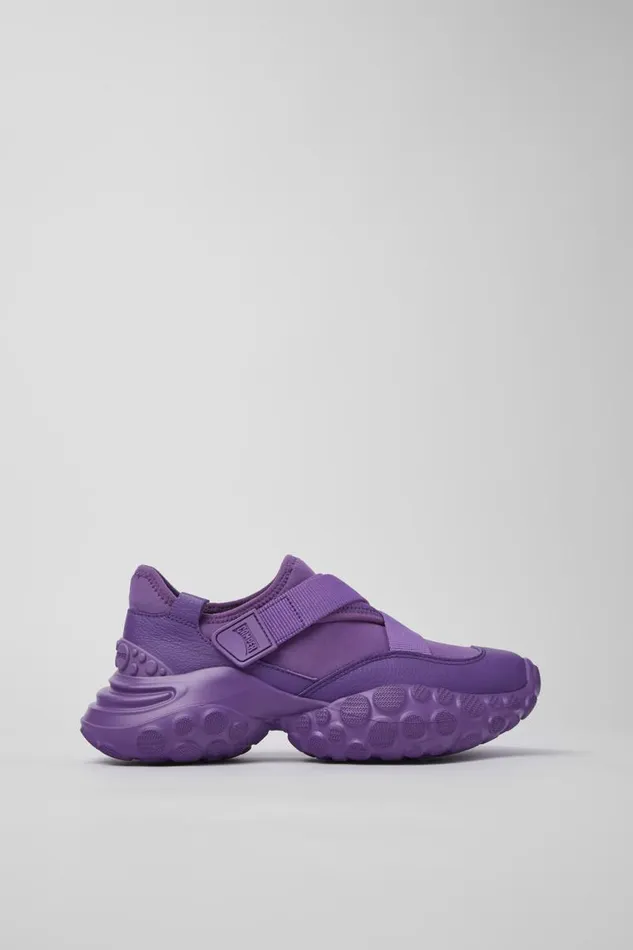 Women Camper Sneakers Pelotas Mars Purple TextileLeather Sneaker Women Camper Sneakers Pelotas Mars Purple TextileLeather Sneaker