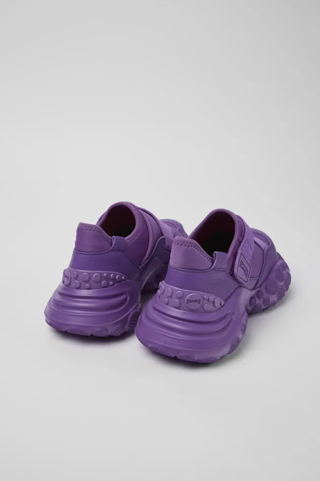 Women Camper Sneakers Pelotas Mars Purple TextileLeather Sneaker Women Camper Sneakers Pelotas Mars Purple TextileLeather Sneaker
