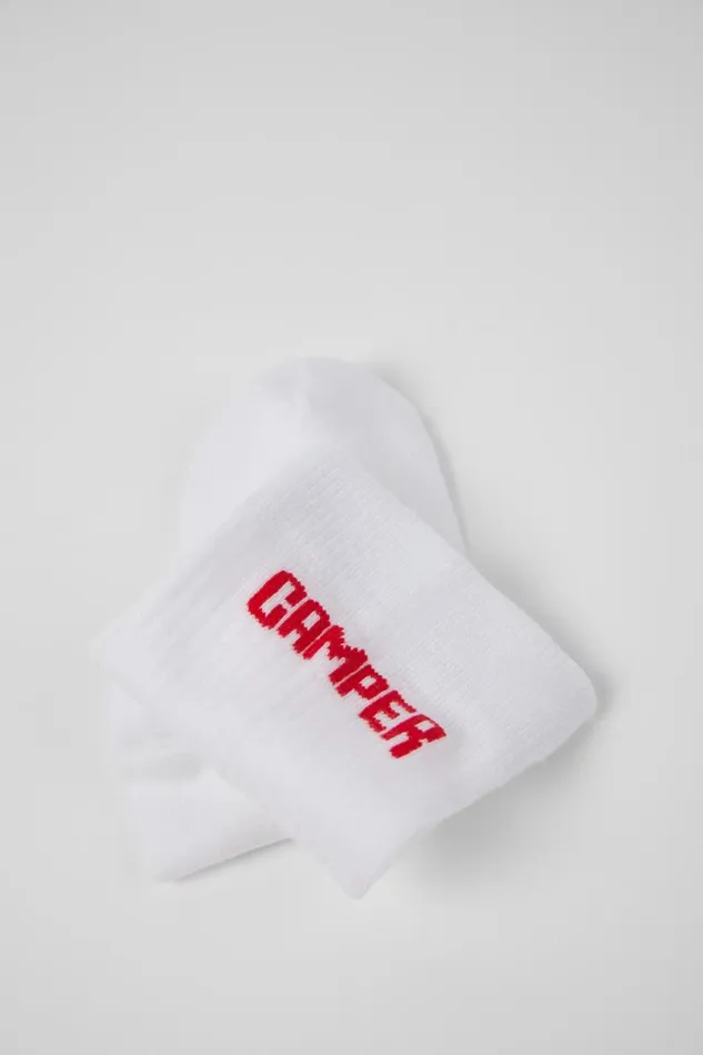 Women Camper Socks Socks White Organic Cotton Socks Women Camper Socks Socks White Organic Cotton Socks